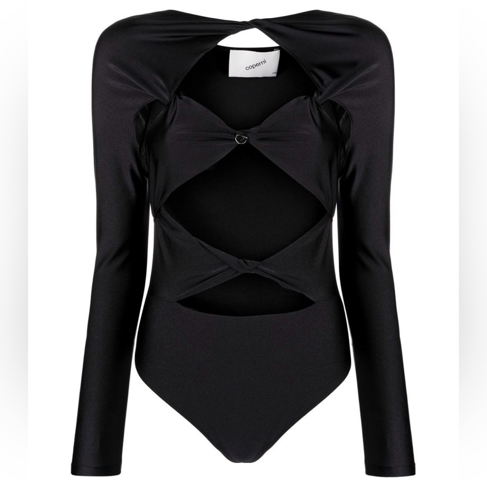 Coperni cut-out jersey bodysuit
